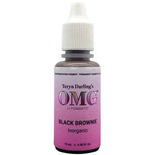 Teryn Darling's OMG® Eyeliner Pigment - Black Brownie