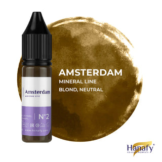 Amsterdam No. 2 Mineral Pigment for Permanent Makeup natural brows