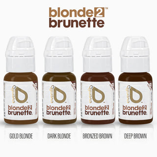 Evenflo blonde 2 brunette eyebrow pigment mimics your hair color for best results