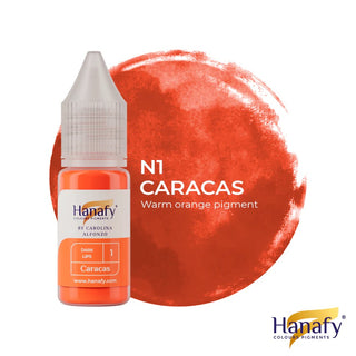 Hanafy dark lips n1 Caracas lip pigment for permanent makeup