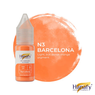 Hanafy dark lips n3 Barcelona lip pigment for permanent makeup