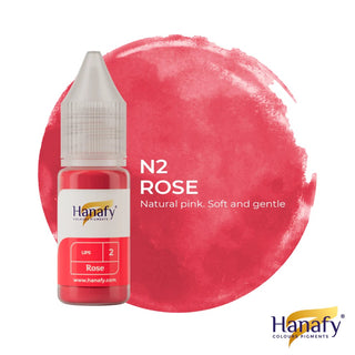 Hanafy lip pigment rose n2 for permanent makeup