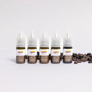 Hanafy Julie Kim pulse full set eyebrow pigments for permanent makeup