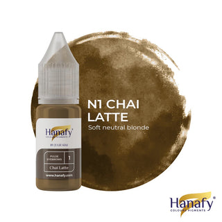 Hanafy Julie Kim pulse n1 chai latte eyebrow pigment for permanent makeup
