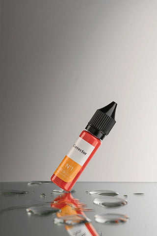Corrector No. 1 red pigment for correcting permanent makeup cool grey brows