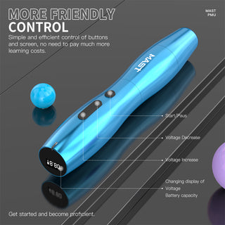 Specifications and details about the Mast P20 in blue