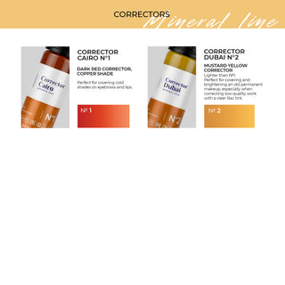 Mineral Corrector Pigment for Permanent Makeup from Hanafy