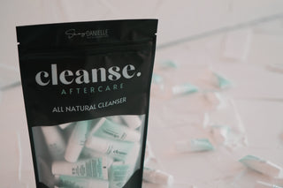 cleanse aftercare 25 pack cleanser for permanent makeup and tattoo by SHAY DANIELLE